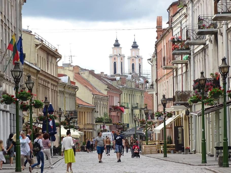 Modern Flat In Old Town Kaunas - Free Parking & Self Check-In Eksteriør billede
